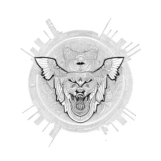 versace tattoo design idea