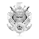 versace tattoo design idea