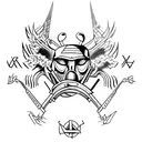 Morior Invictus tattoo design idea