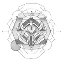 halo tattoo design idea