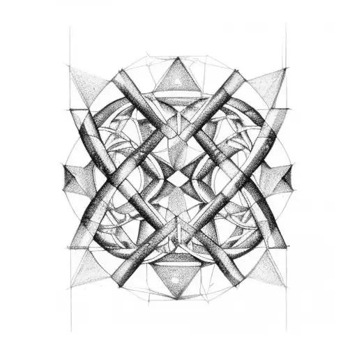 create a straight dna double helix with 4 strands. Inside the double helix put images of stars. tattoo design idea