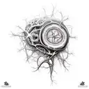 neurons  tattoo design idea