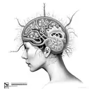 neurons  tattoo design idea