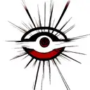 Sharingan tattoo design idea