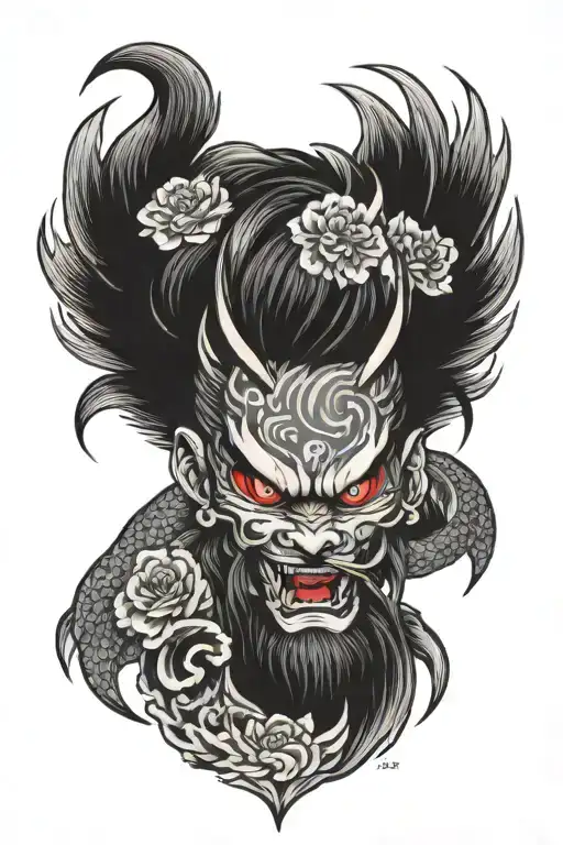 blaze tattoo design idea