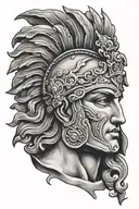 Alexander the Great tattoo design idea