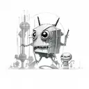 invader zim tattoo design idea