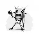 invader zim tattoo design idea