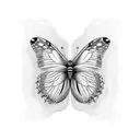 Butterfly sleeve  tattoo design idea