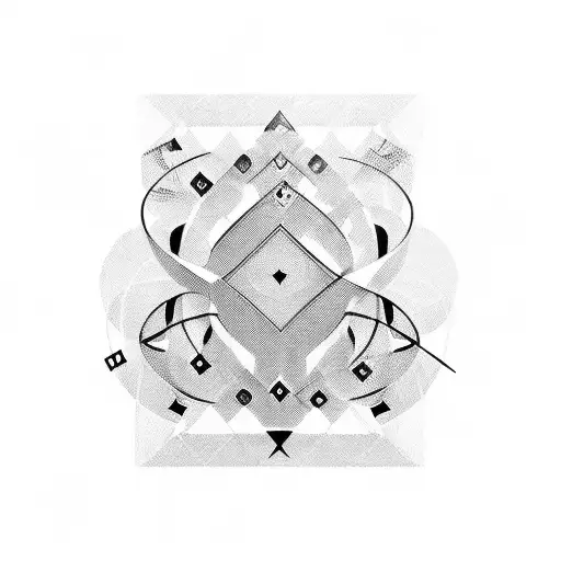 a horizontal line containing the dates 2007, 2010, 2011, 2013 tattoo design idea