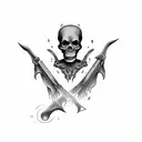 grim reaper tattoo design idea