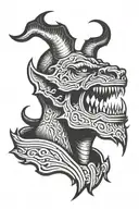 mark of cain on neck tattoo tattoo design idea