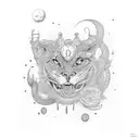 a shap that looks so simple but so complicated  tattoo design idea