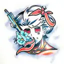 anime tattoo design idea