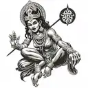 Goddess Kali tattoo design idea
