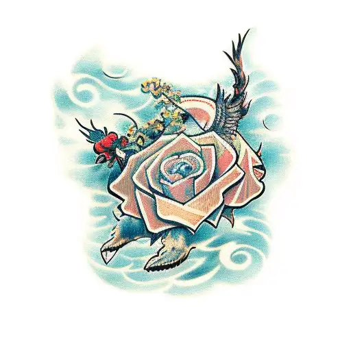 Text and zigeuner by van gogh tattoo design idea