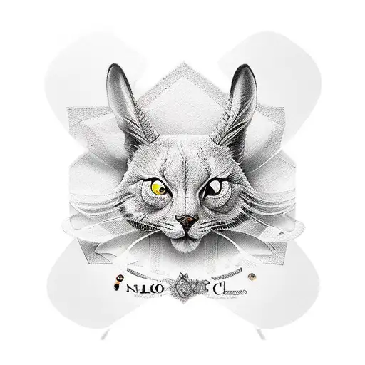 Alice no país das maravilhas com cartas, coelho e o chapeleiro maluco  tattoo design idea