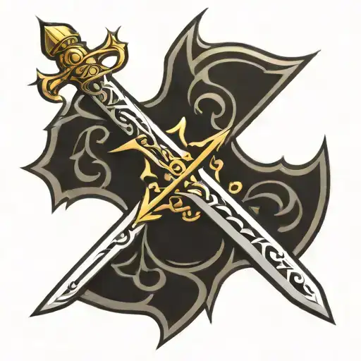 sword outline tattoo on white wallpaper tattoo design idea