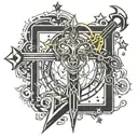 keyblade kingdom hearts tattoo design idea