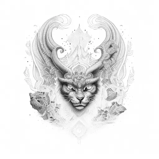 diosa kali tattoo design idea