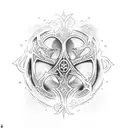 Elden Ring Malenia' Rune tattoo design idea