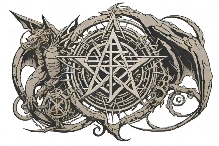 full metal alchemist simbols tattoo design idea