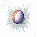 Dragon tree egg tattoo design idea