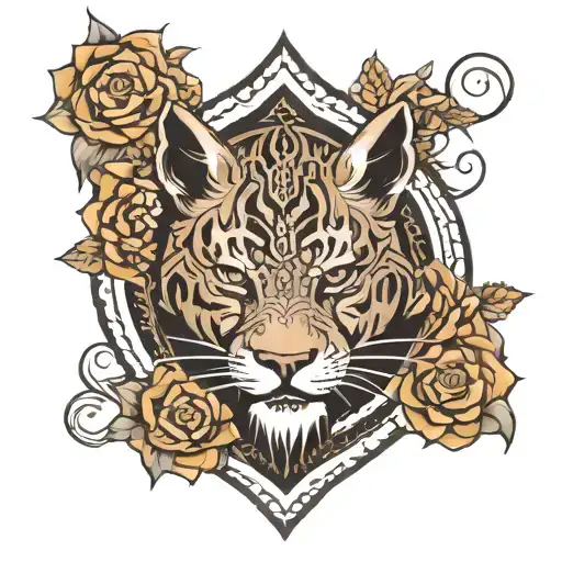 mauri tattoo for leg tattoo design idea