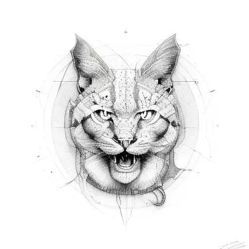 Maybe I was designed to be alone tattoo design idea