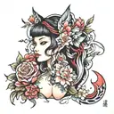 momo tattoo design idea