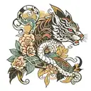 momo tattoo design idea