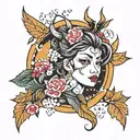 momo tattoo design idea