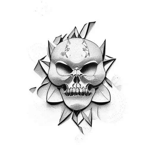 the black pearl tattoo design idea
