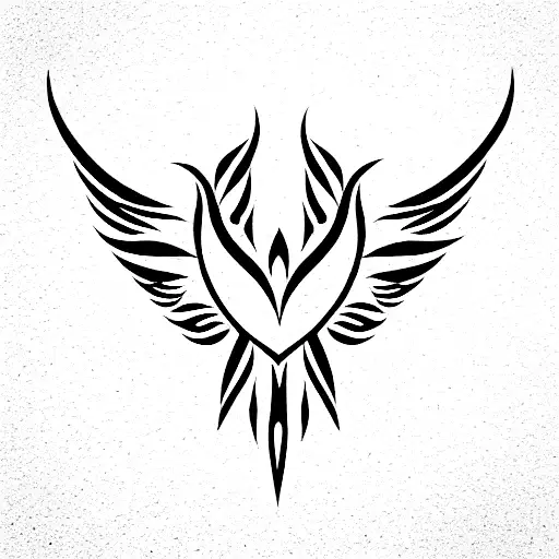 Small Phoenix Tattoos - Etsy