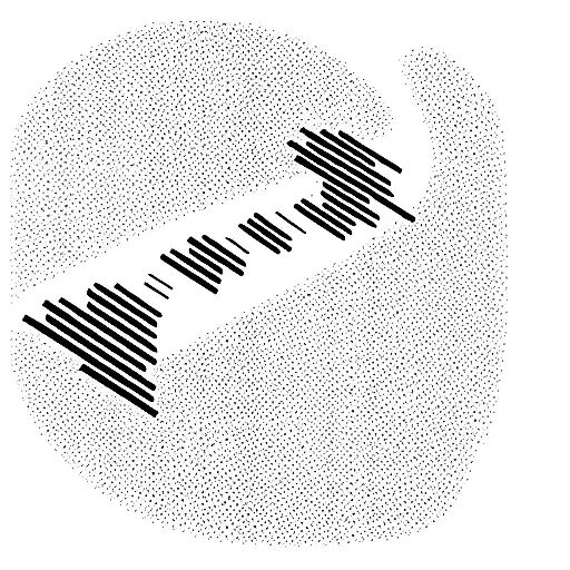 Music, beach, adventure, spontaneous, ups and downs, minimal symbols in one horizontal line tattoo design idea