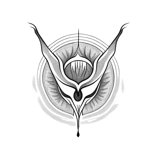 Weeping willow  tattoo design idea