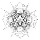 chakra physics tattoo design idea
