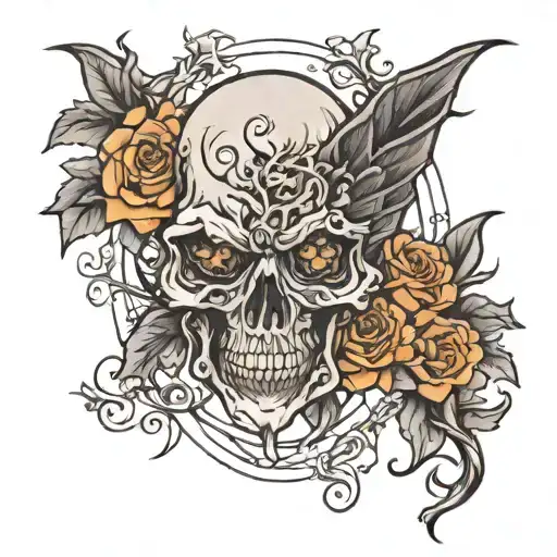don't be afraid of anything tattoo design idea