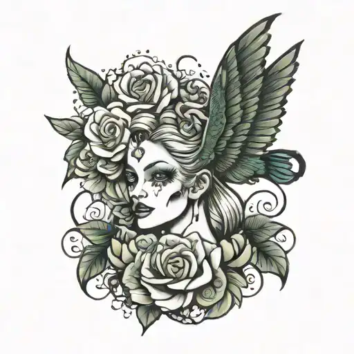 don't be afraid of anything tattoo design idea