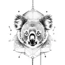 Full Sleeve, Koala Bear, Monkey, Submarines, Motorcycle,  tattoo design idea