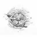 five elements tattoo design idea