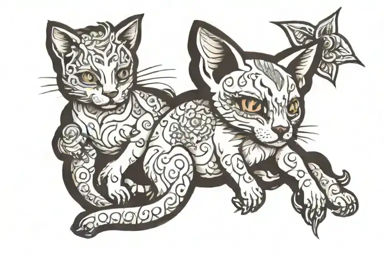 childhood trauma   tattoo design idea