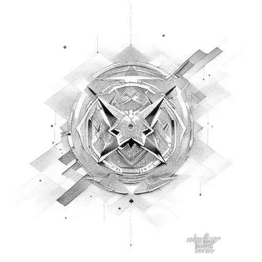 Northstar tattoo design idea