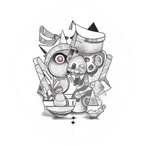 line of life tattoo design idea