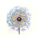 Dandelion tattoo design idea