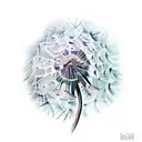 Dandelion tattoo design idea