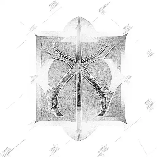 Ankh Symbol tattoo design idea