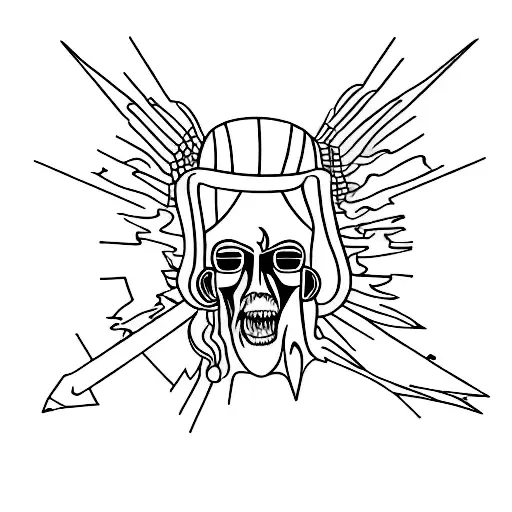 Create a minimalist tattoo of a mixtape with the names of favorite bands like Aerosmith, Def Leppard, and Nine Inch Nails tattoo design idea