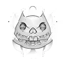 boo in cyber sigilism  tattoo design idea