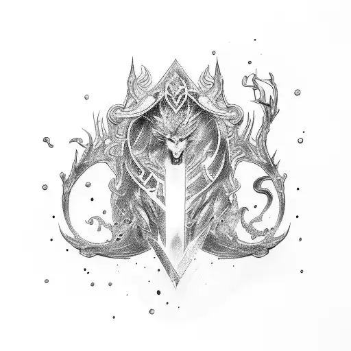 shadowhunter tattoo design idea